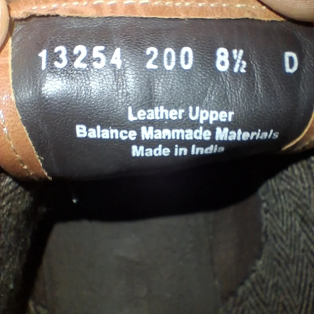 Florsheim Men's Brown Leather Oxford Dress Shoes In A Mens 8 1/2D.